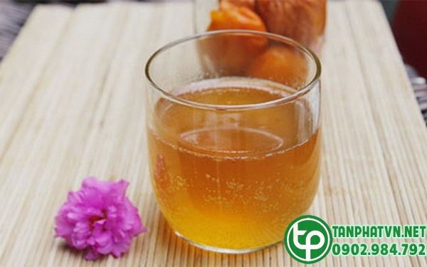 Nước ô mai tốt cho người bệnh đi ngoài ra máu, trĩ.