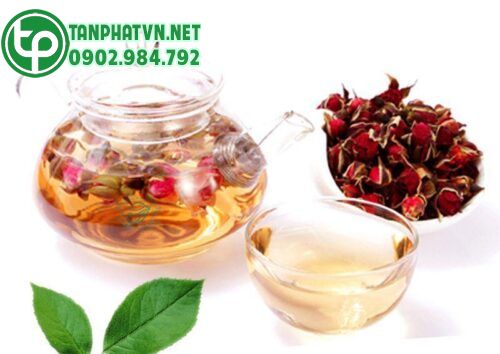 Trà nụ hoa hồng khô