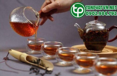 1 Pha trà sơn mật hồng sâm