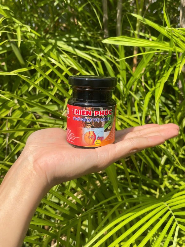 Cao gắm nguyên chất hỗ trợ trị bệnh gout
