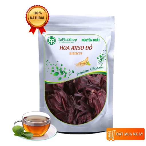 hoa atiso đỏ khô