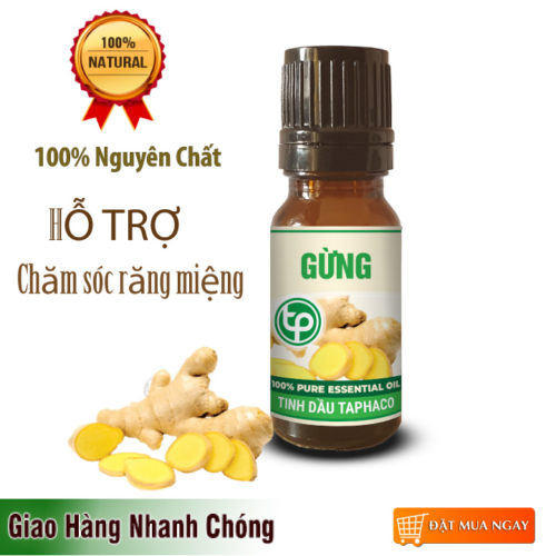 Dầu Gừng Nguyên Chất