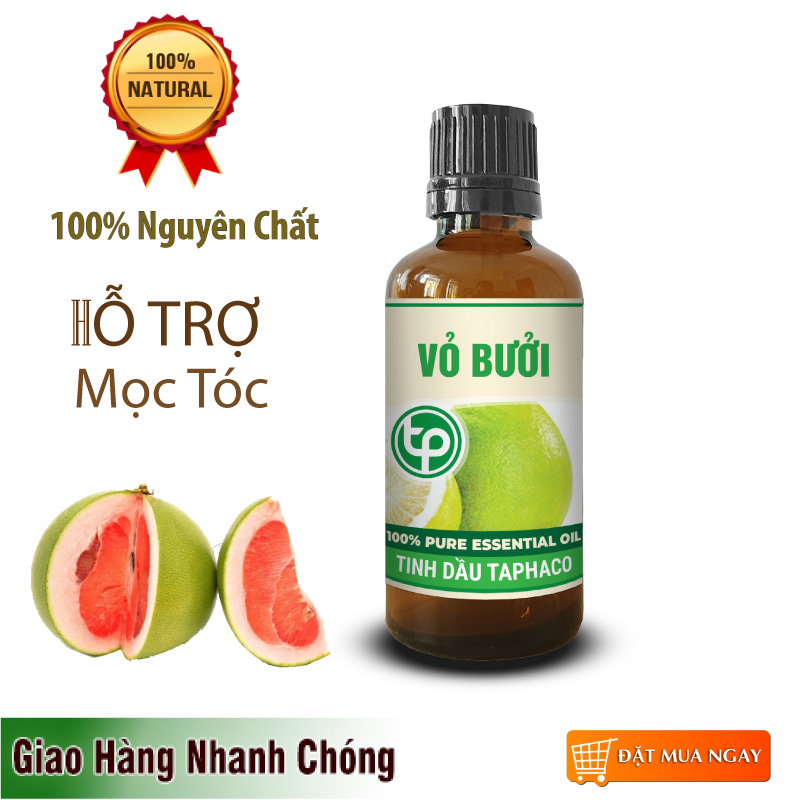 Tinh dầu vỏ bưởi mọc tóc