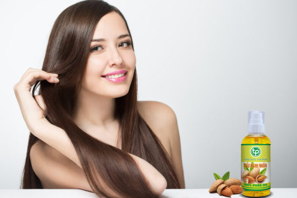 Dầu hạnh nhân làm đẹp tóc