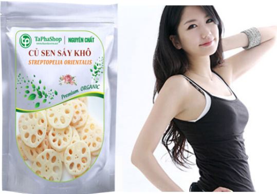 củ sen giúp vóc dáng thon gon, da dẻ đẹp hơn