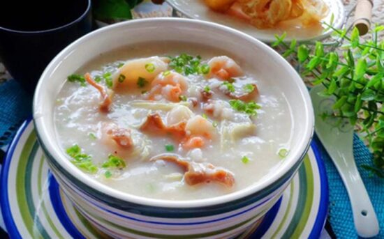 Cháo củ sen