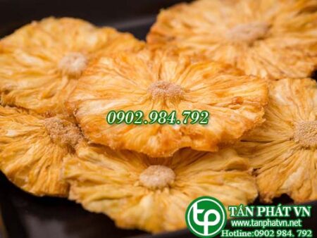 Dứa sấy khô xuất khẩu