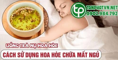 hoa hòe giúp giấc ngủ ngon