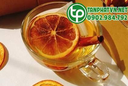 dùng trà cam quế trị bệnh