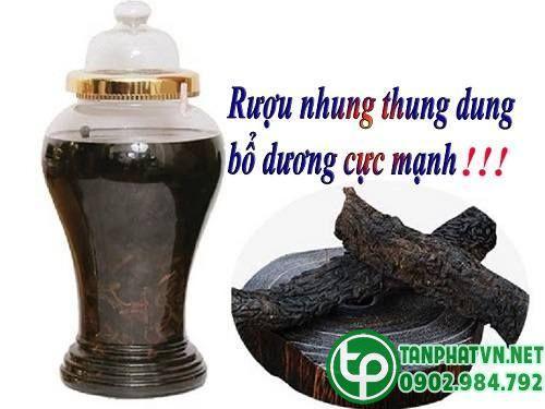 dùng rượu dược liệu