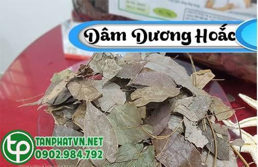 dâm dương khô làm thuốc