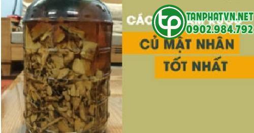 rễ mật nhân khô làm thuốc