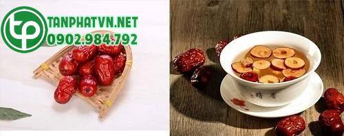 công dụng của táo đỏ