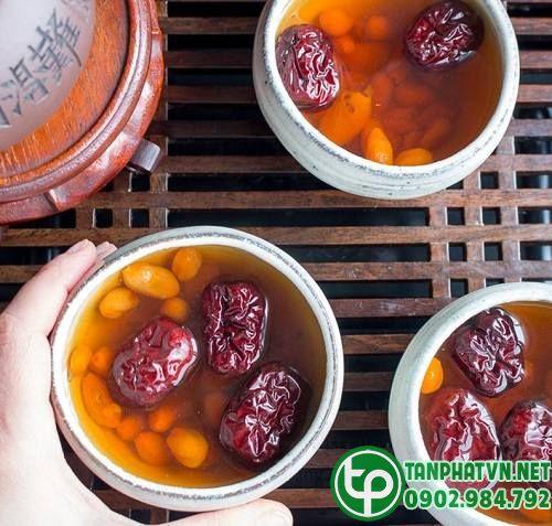 chè táo đỏ