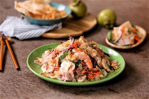 Cách làm gỏi măng cụt tôm thịt thơm ngon Cách làm gỏi măng cụt tôm thịt thơm ngon