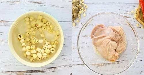 Cách nấu dạ dày hầm hạt sen đơn giản dễ làm?