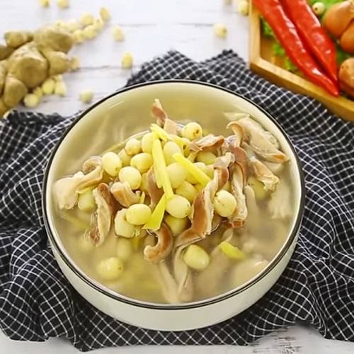 Dạ dày hầm hạt sen