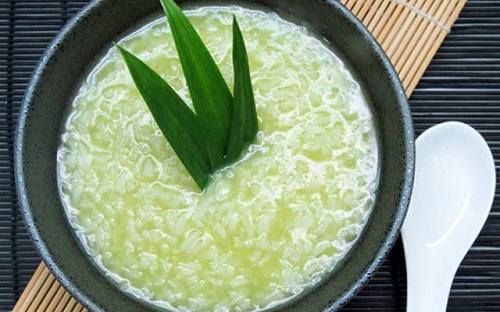 Cháo lá dứa Cháo lá dứa
