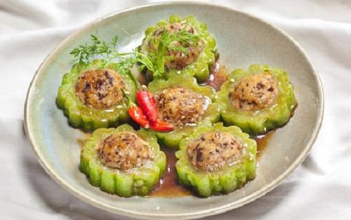 Khổ qua nhồi đậu hũ