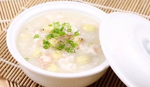 Cháo ý dĩ hạt sen Cháo ý dĩ hạt sen