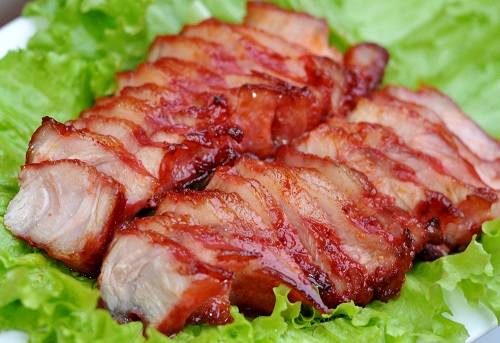 Ba rọi rút sườn nướng Ba rọi rút sườn nướng