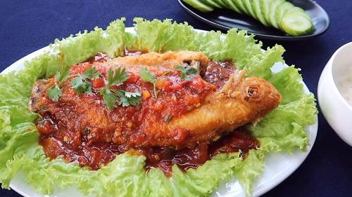 Cá chiên mắm ớt Cá chiên mắm ớt