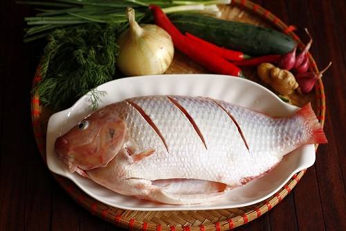 Nguyên liệu làm cá chiên mắm ớt Nguyên liệu làm cá chiên mắm ớt