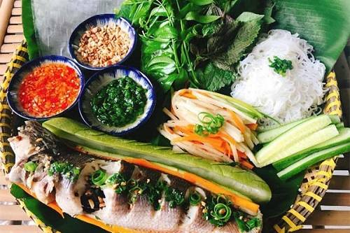 Cá lóc hấp bầu