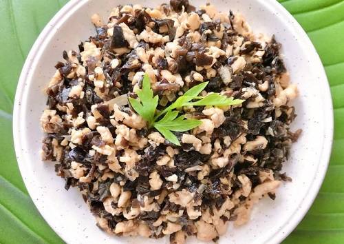 Nấm mèo xào thịt Nấm mèo xào thịt