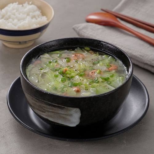 Canh bắp cải tôm khô Canh bắp cải tôm khô