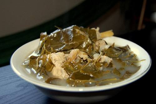 Canh gà lá giang