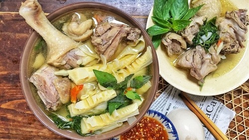 Vịt xáo măng Vịt xáo măng