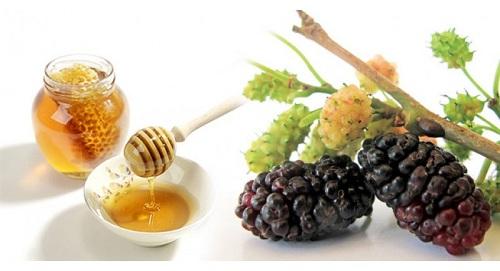 Mặt nạ làm đẹp từ lá dâu tằm và mật ong