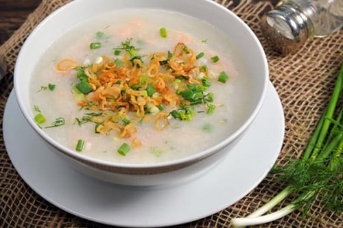 Cháo cá hồi Cháo cá hồi