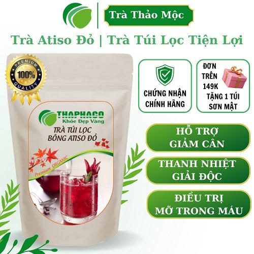 Trà túi lọc hoa atiso đỏ tại Tấn Phát