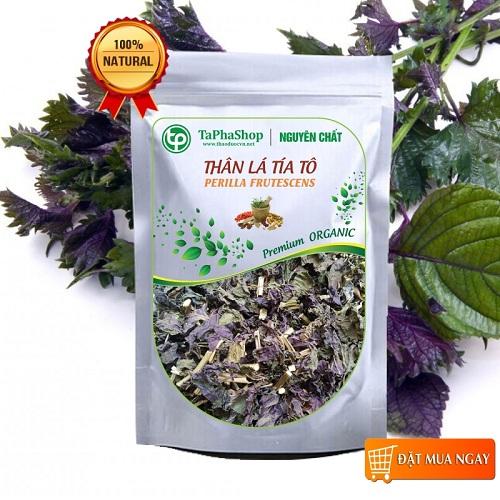 Giá lá tía tô bao nhiêu tiền 1KG?