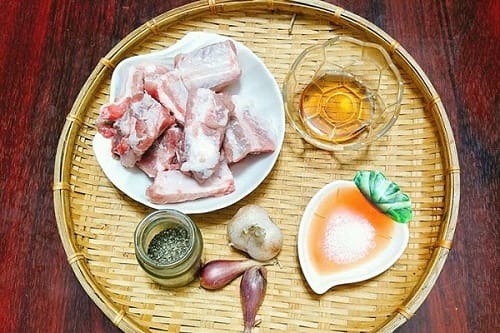 Nguyên liệu chuẩn bị món ăn Nguyên liệu chuẩn bị món ăn