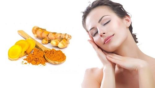 Củ nghệ vàng giúp dưỡng da