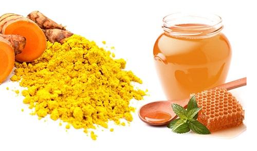 Nước nghệ vàng và mật ong