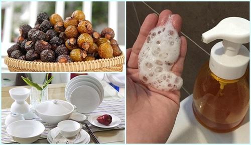 Nước rửa bát từ bồ hòn