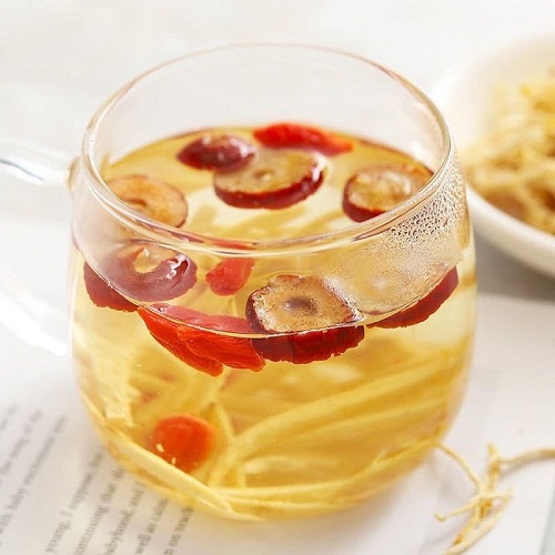 Trà táo đỏ gừng