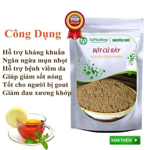 Những lợi ích mà bột củ ráy mang lại cho sức khỏe