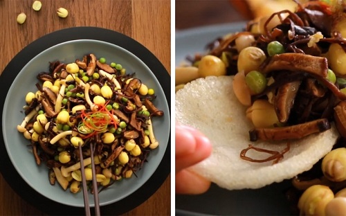 Chế biến nấm đông cô thành món chay thơm ngon
