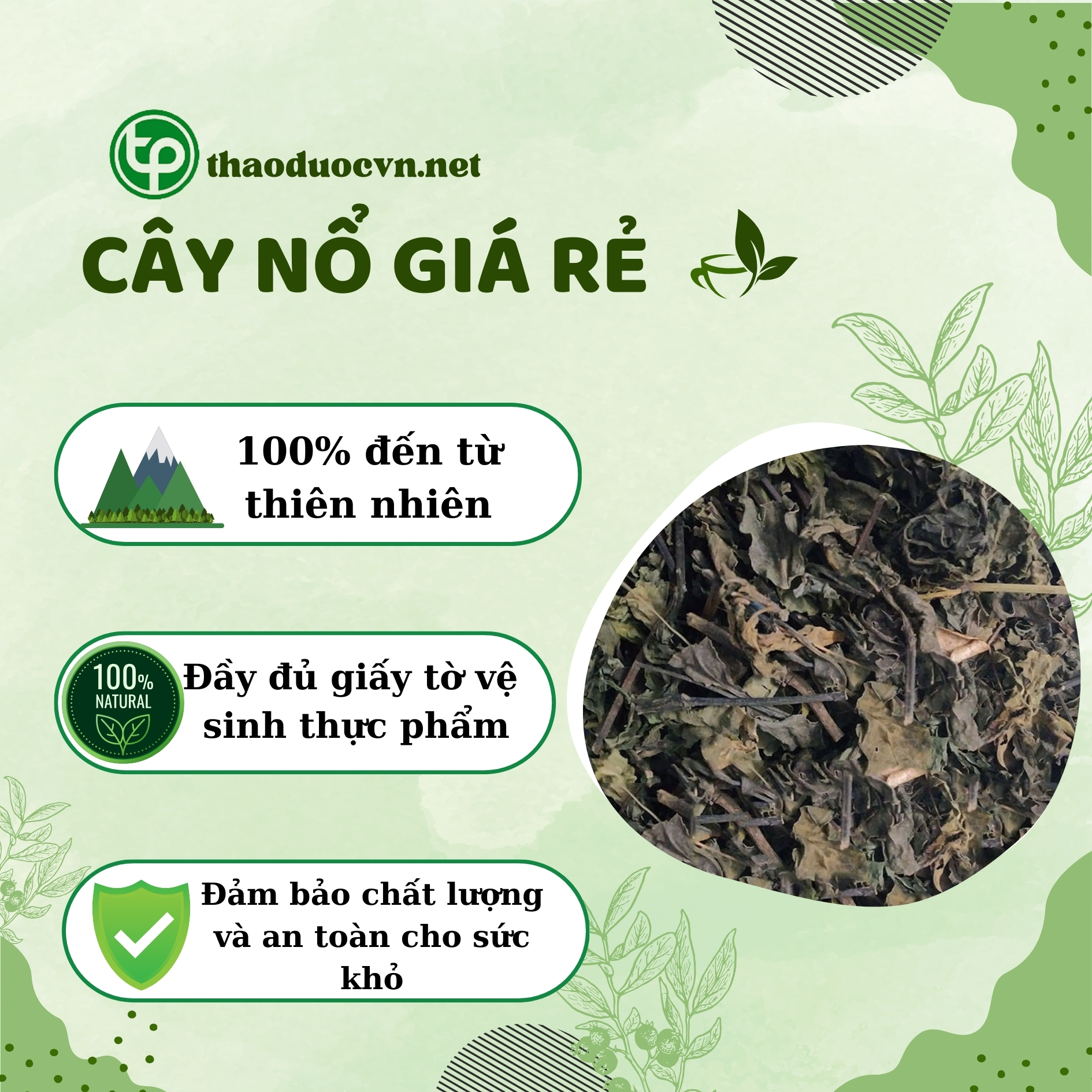 Cam kết khi mua cây nổ giá rẻ Tấn Phát