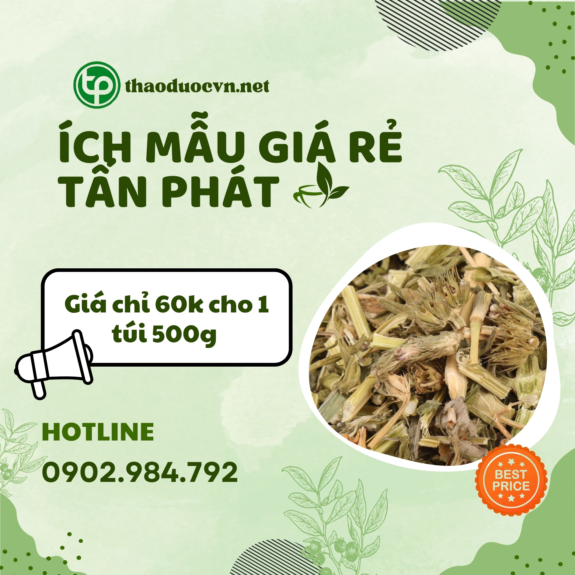 Sản phẩm ích mẫu giá rẻ Tấn Phát