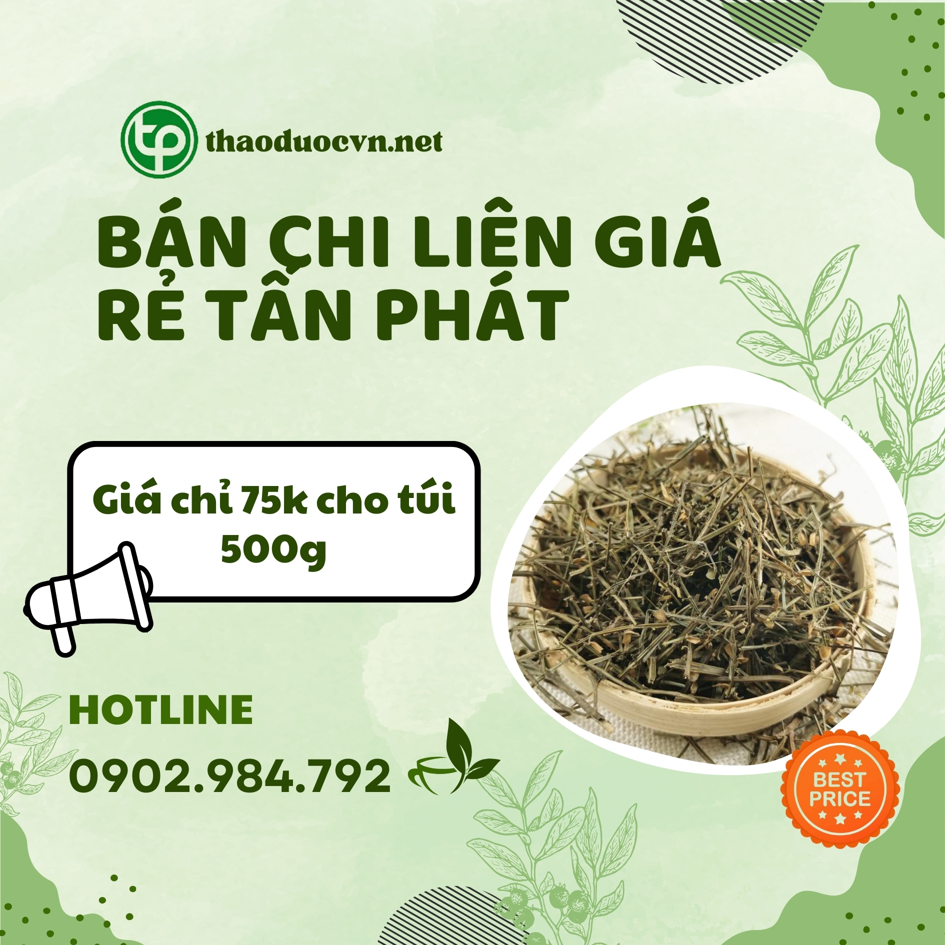 Sản phẩm bán chi liên giá rẻ Tấn Phát