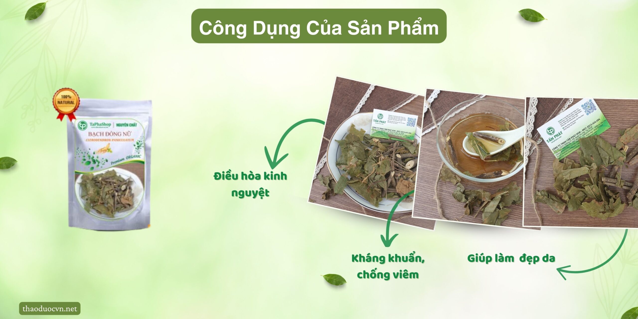 Công dụng của bạch đồng nữ giá rẻ tại Bình Thạnh