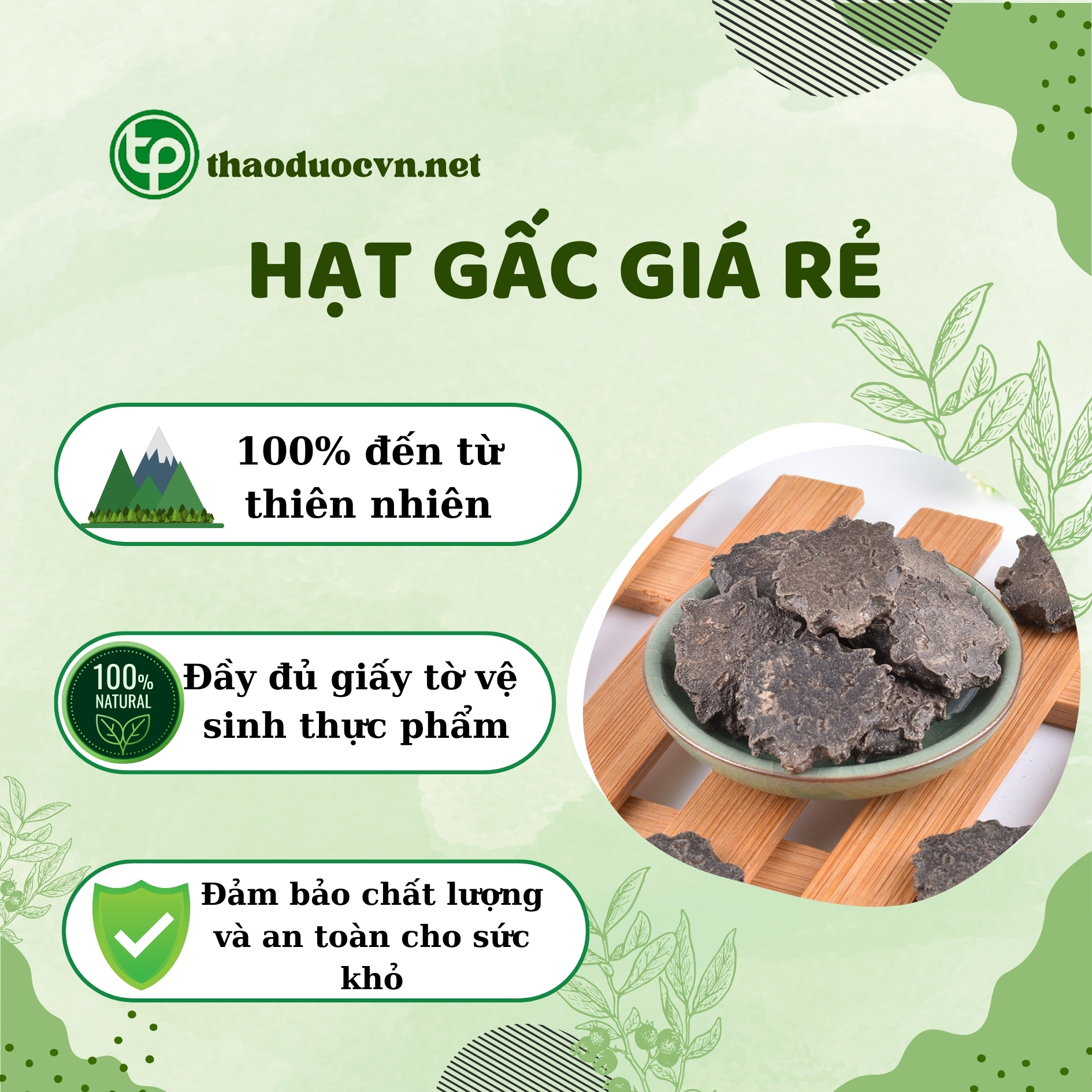 Tấn Phát là địa chỉ bán hạt gấc giá rẻ tại HCM