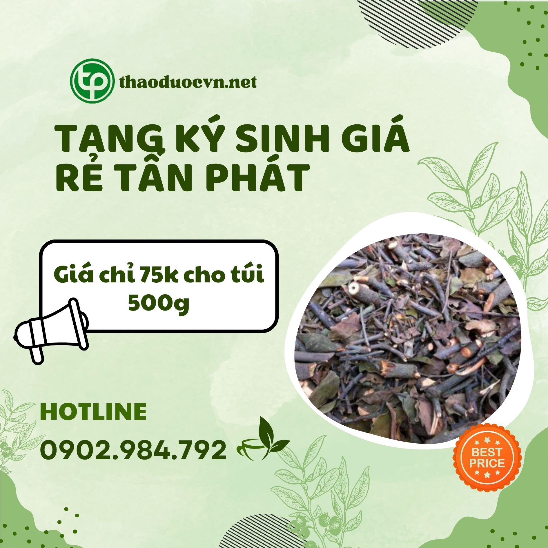 Sản phẩm tang ký sinh giá rẻ Tấn Phát
