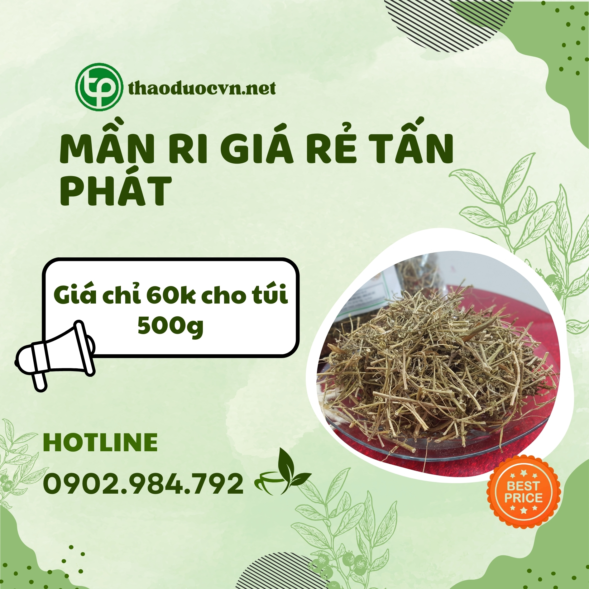 Sản phẩm mần ri giá rẻ tại Tấn Phát